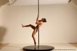 Poledance reference poses of Fannie